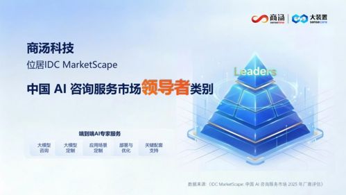 IDC MarketScape报告 商汤科技跻身中国AI咨询服务市场领导者类别，赋能数字化转型新篇章