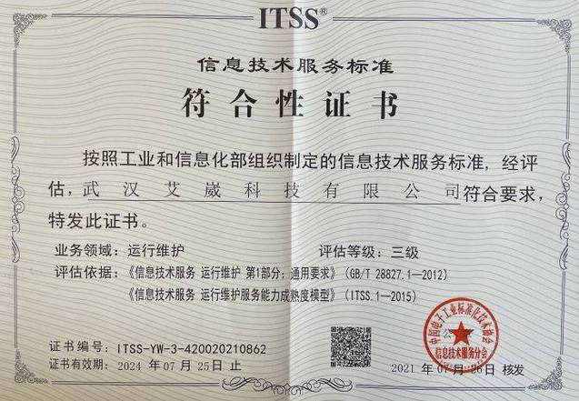ITSS 成体系的信息技术服务标准库，全面规范IT服务产品与信息技术咨询服务